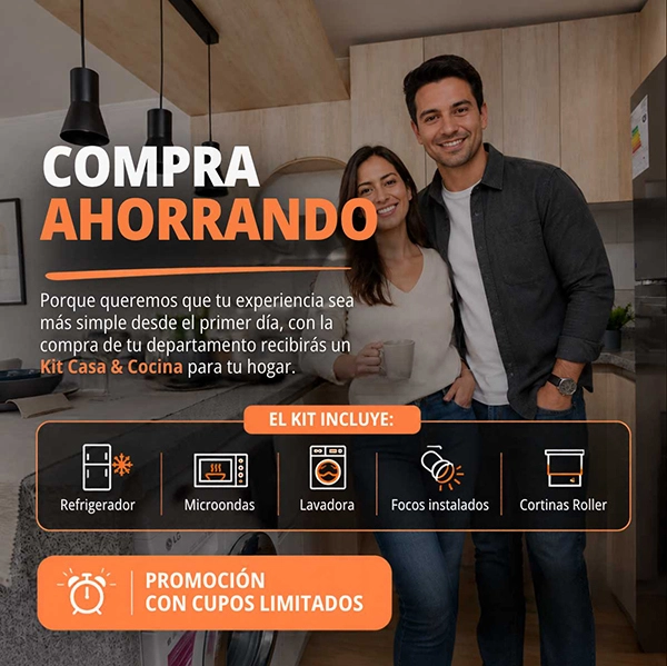Promoción Kit Casa y Cocina - Edificio Alturas